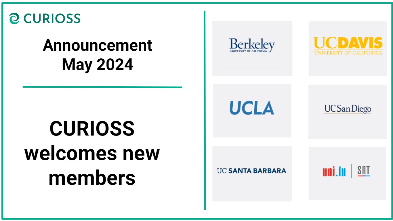 New CURIOSS members