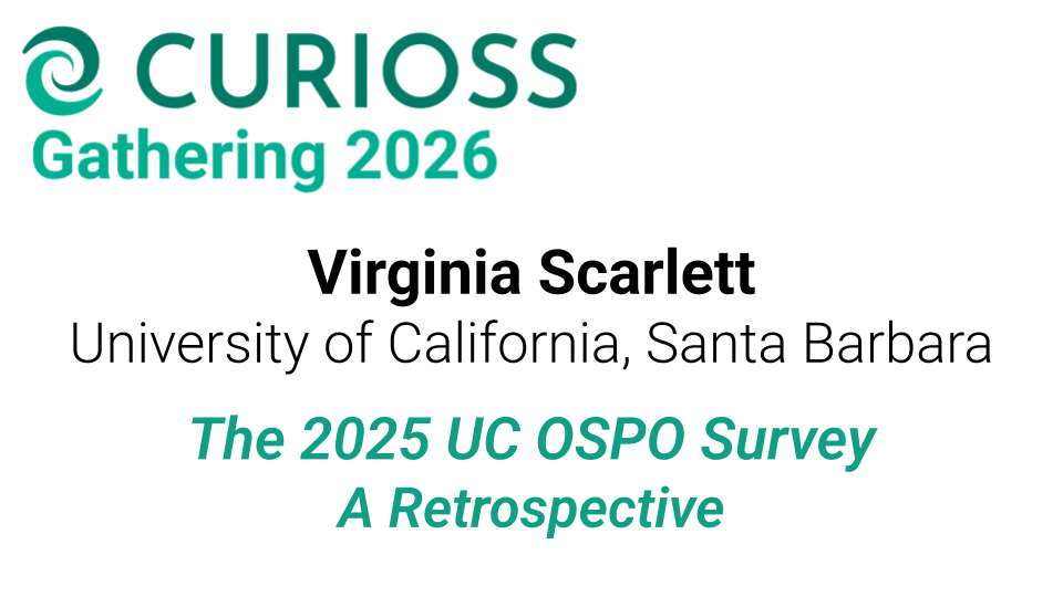 The 2025 UC OSPO Survey: A Retrospective